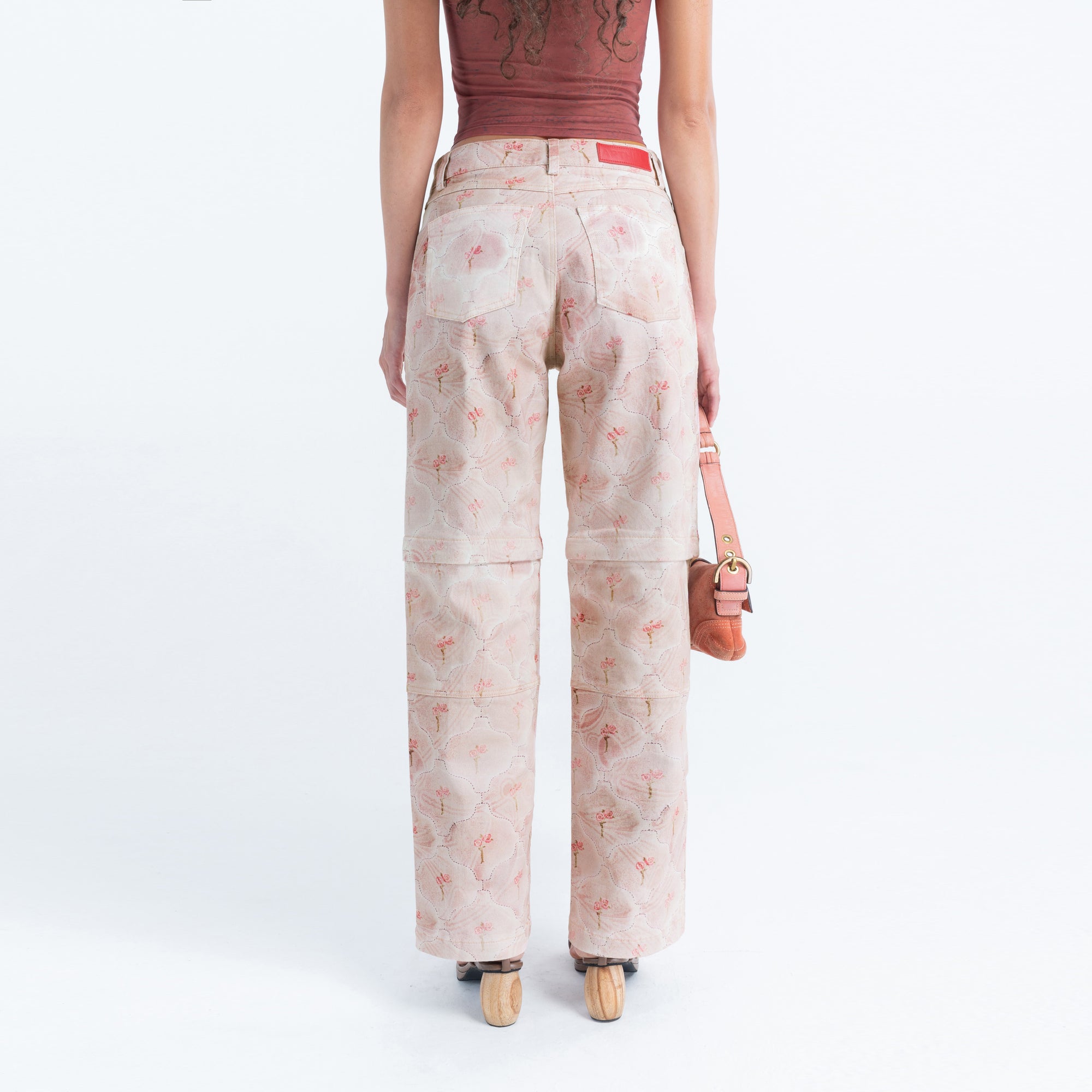 Duo Zip Pant in Mattress